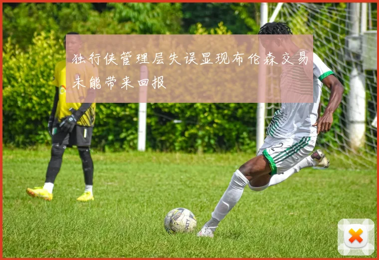 独行侠管理层失误显现布伦森交易未能带来回报